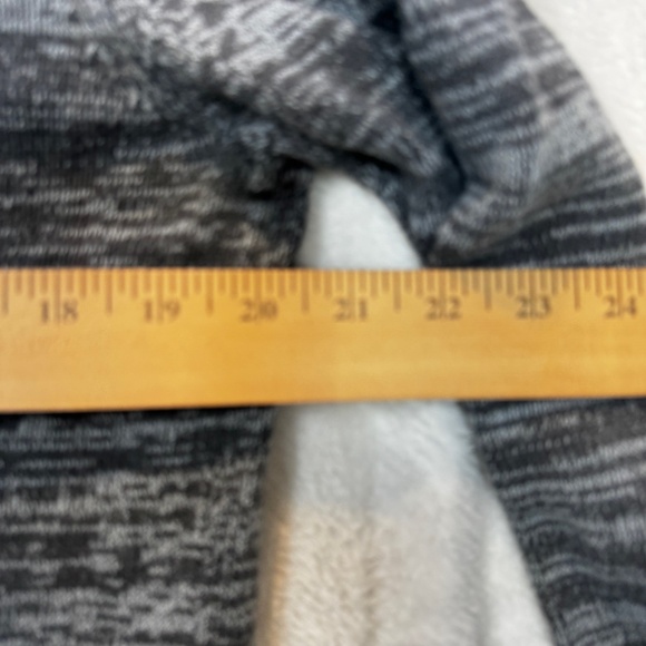 Kangol Sweater Mens Size Large Heathered Grey 1/4 Zip 100% Cotton Preppy - Picture 6 of 8